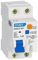 Автомат дифференциального тока АВДТ CHINT NXBLE-63Y 2п (1п+N) 20А 10мА 4.5кА C тип AC картинка